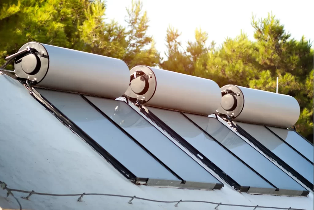 Solar water heater installation by Solar Spark Energy - Endless hot water
