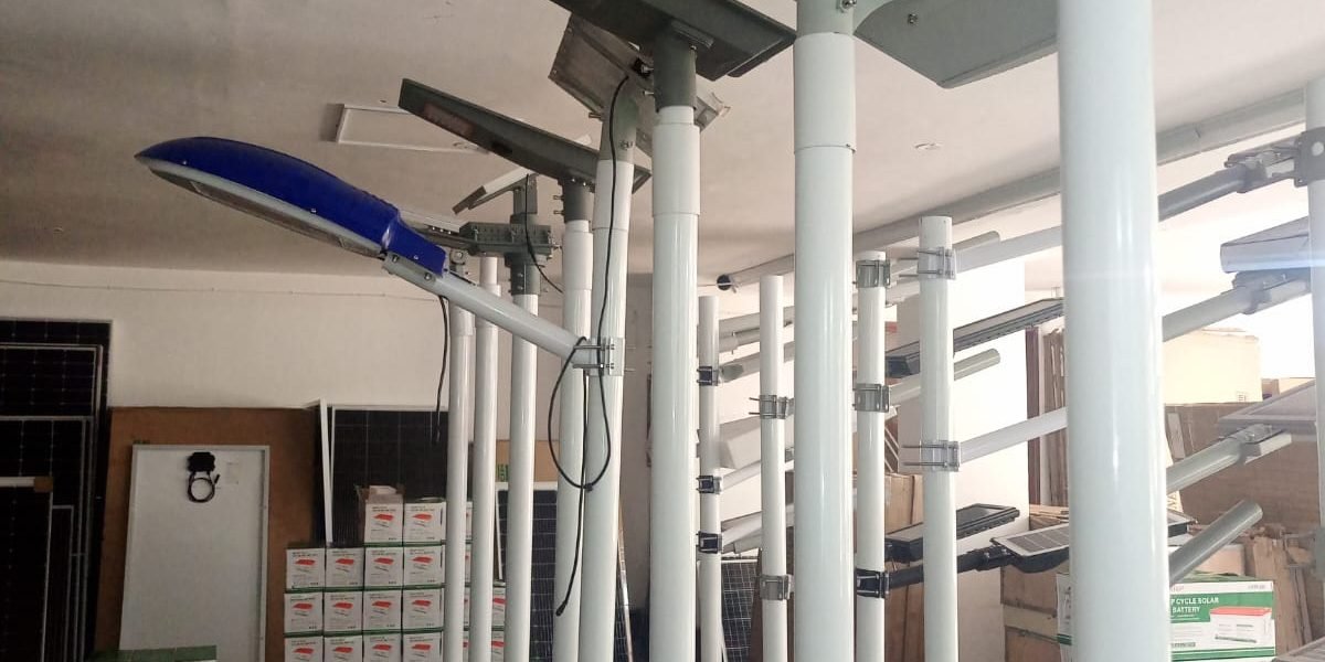 Solar street lights by Solar Spark Energy - Illuminating pathways with energy-efficient solutions