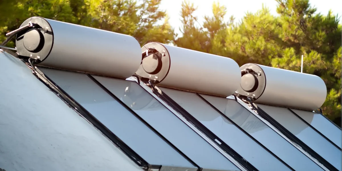 Solar water heater installation by Solar Spark Energy - Endless hot water
